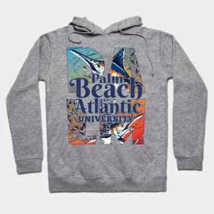 Palm Beach Atlantic University West Palm Beach Florida Swordfish Design Hoodie